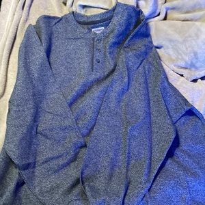 High sierra gray long sleeve shirt